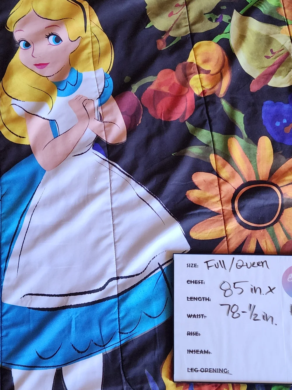 Disney Alice In Wonderland Dark Forest Whimsigoth Kidcore Nostalgic Comforter